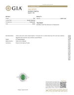 Load image into Gallery viewer, Platinum  Estate Jade 1.28ct and Diamond Ring
